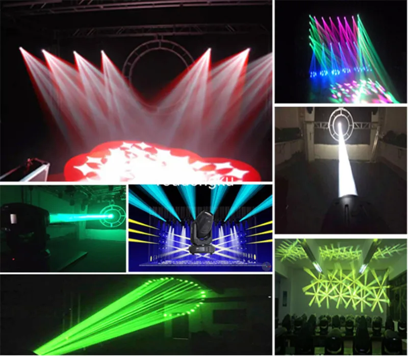 2 pieces Professional 280W 10r 3 in 1 beam wash spot dmx moving head stage light