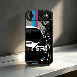 Sports Car Logo Phone Case with Dynamic Power Design - iPhone 12 Mini (Mix01)
