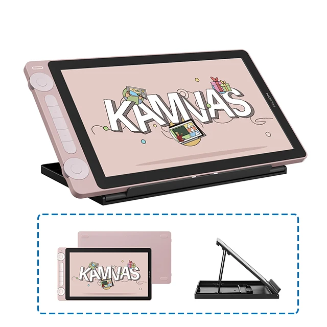 Huion 13 インチ グラフィック タブレット スクリーン付き Kamvas 13