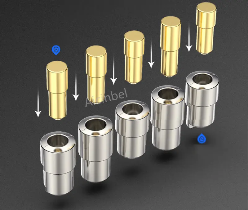Description Picture 5 of item12Pcs Keys European standard lock cylinder Israeli door lock anti-theft door lock entry door cylinder lock outdo lock key lock