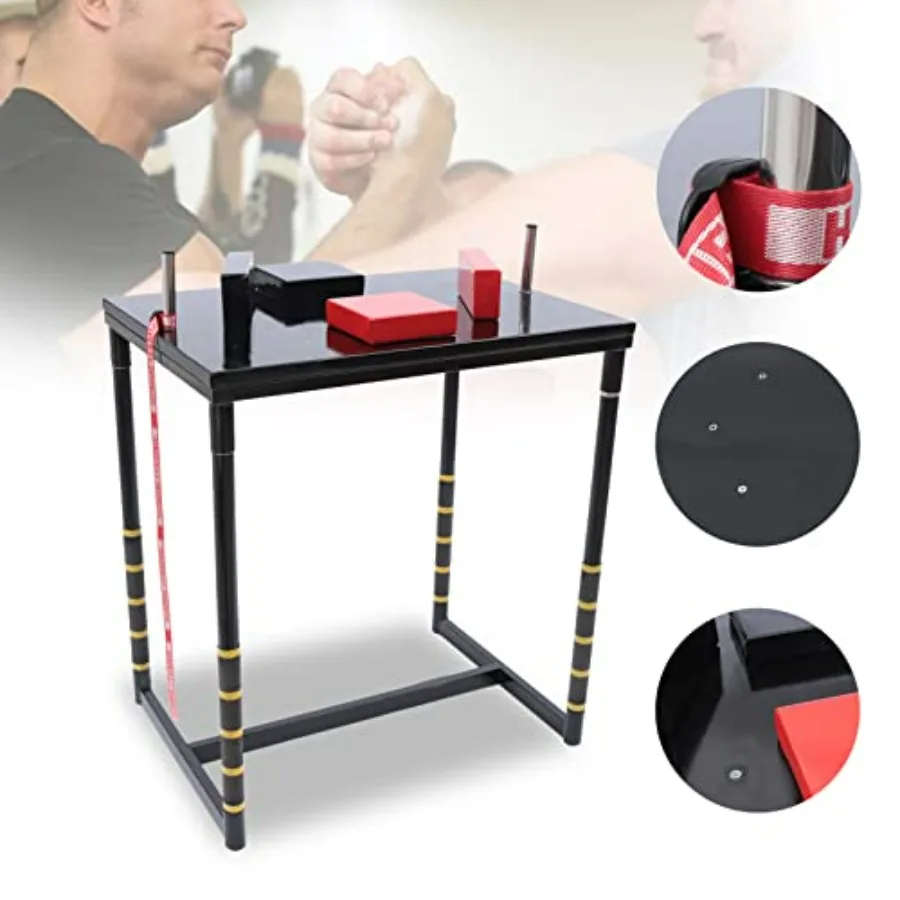 Professional Arm Wrestling Battle Table, Competition Training Arm Wrestling Table for Family Or Office Entertainment Equipment f