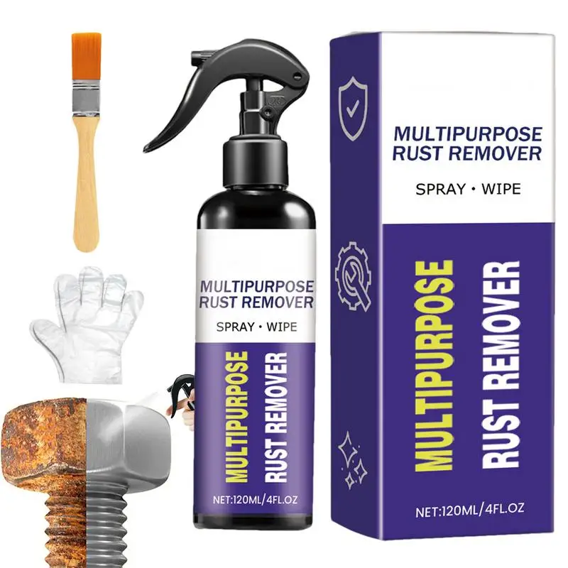 

Средство для удаления ржавчины, многофункциональное средство для удаления ржавчины для автомобильного детейлинга, обслуживания автомобиля, очистки металла, 120 мл, средство для удаления ржавчины