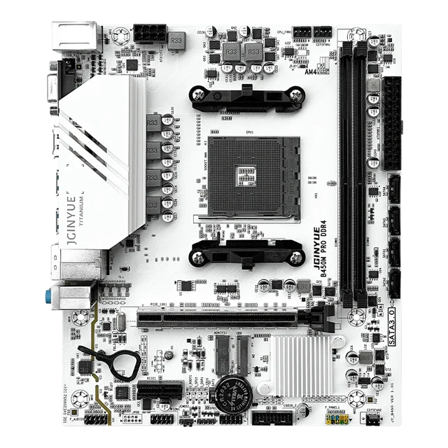 저렴하고 강력한 PC 빌드를 위한 JGINYUE AM4 마더보드