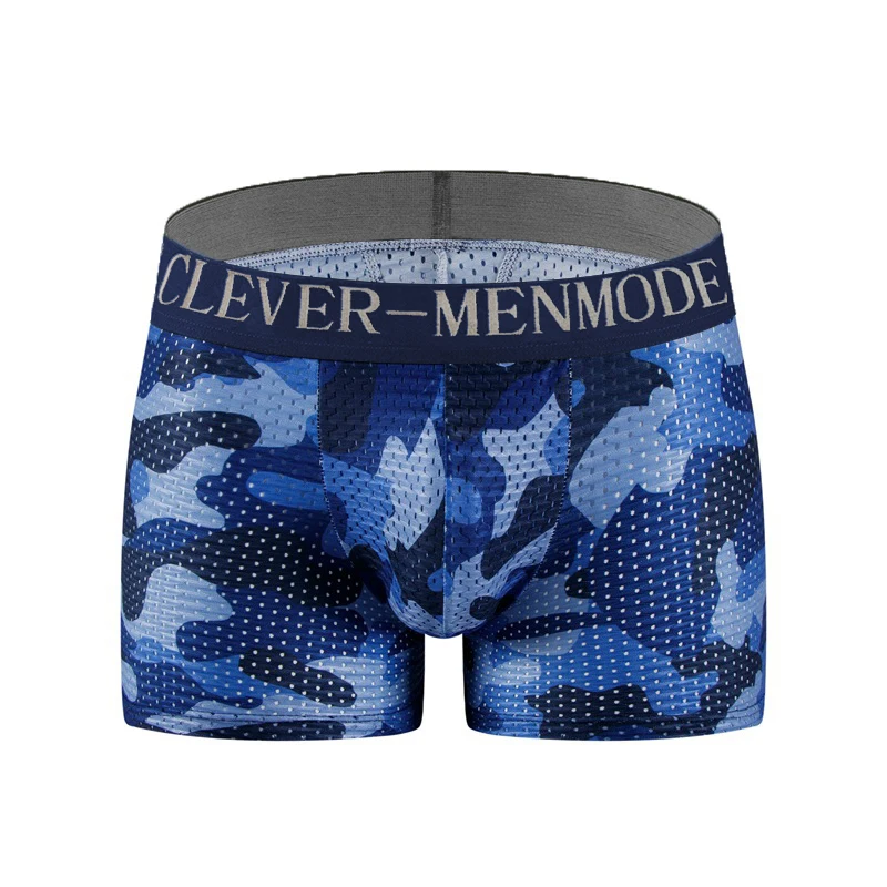Camouflage Unterwäsche Push-Up-Pad Mesh Boxer Sexy Höschen Männer Butt Gepolsterte Lifter Boxershorts Penis Pouch Unterhose – Detail 8