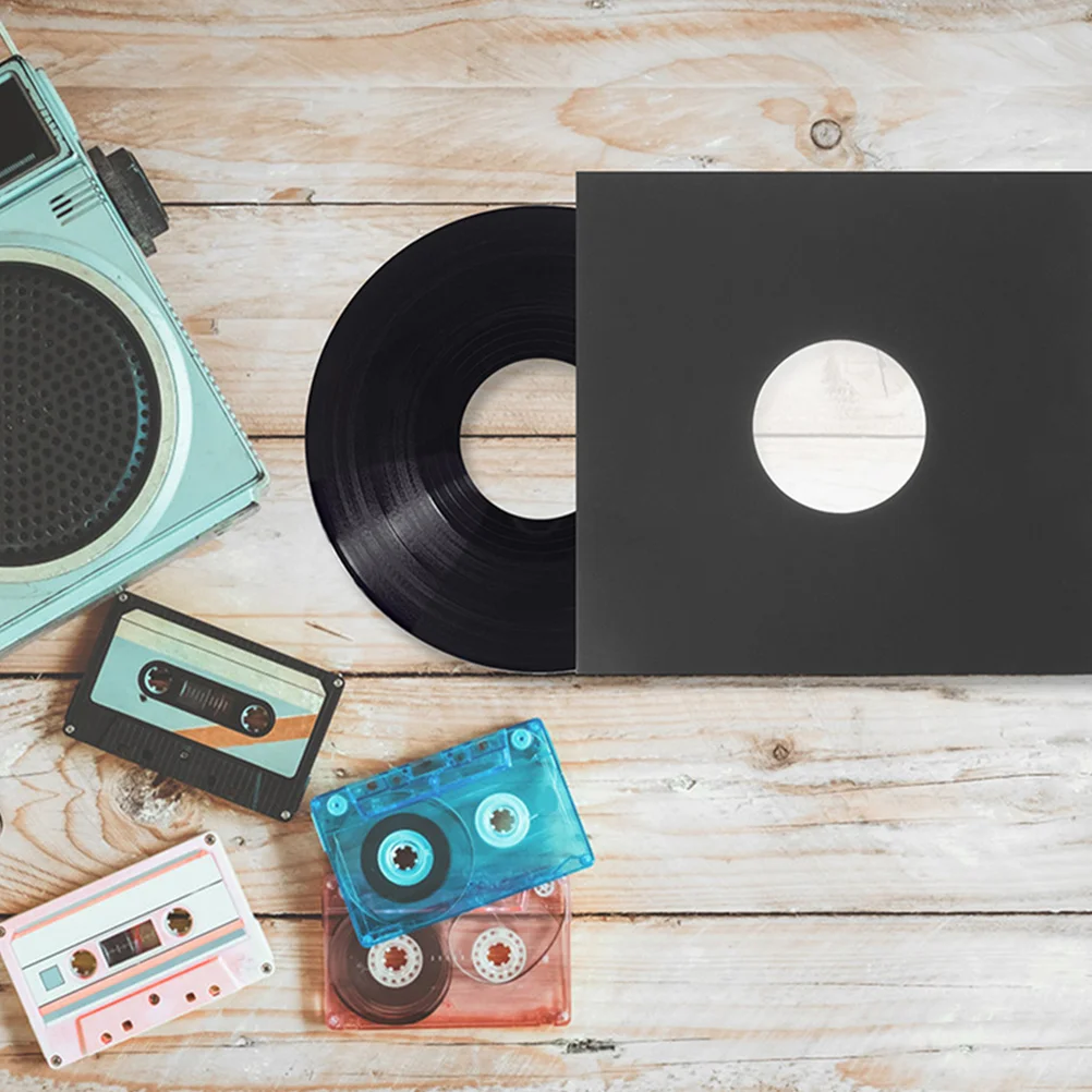 6 Pcs Vinyl Jackets Protector Album for Records Protective Sleeves Po Paper