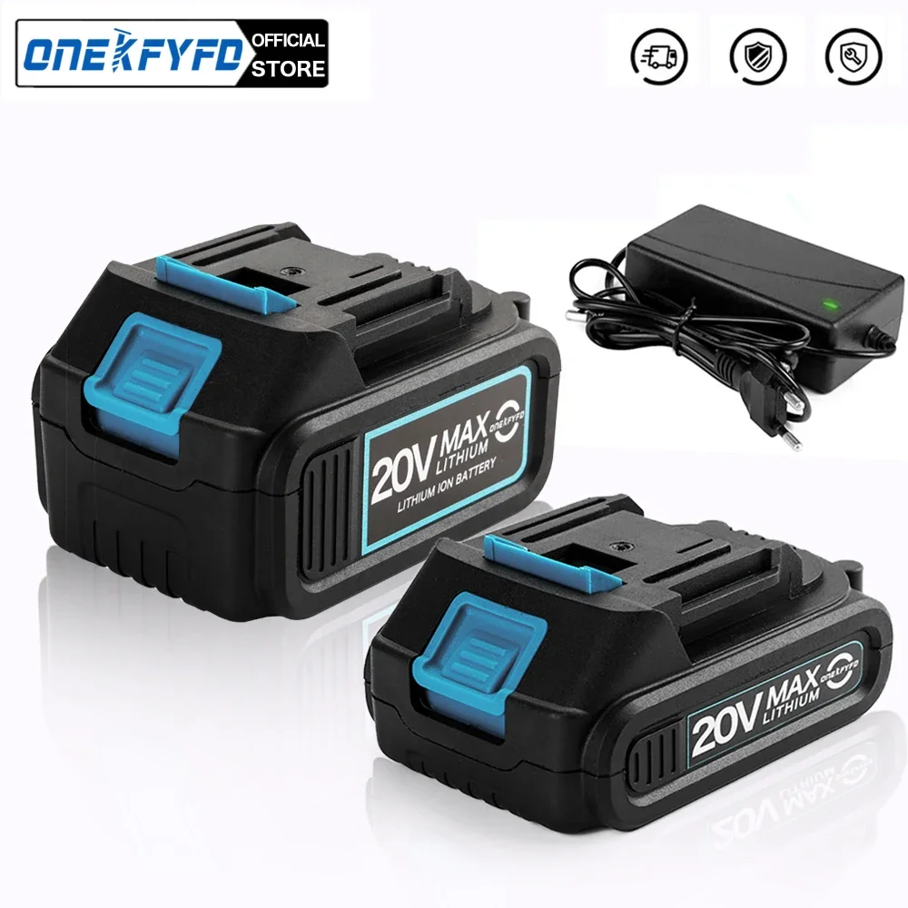 Con Caricabatterie Bl1860 Batterie Ricaricabili Agli Ioni Di Litio 18V Per Batteria Makita 18V Bl1840 Bl1850 Bl1830 Bl1860B Lxt400 Utensile Elettrico