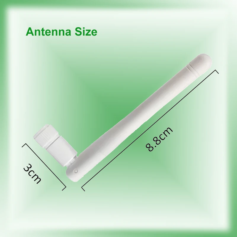 Eoth 5pcs 5.8GHZ 2.4GHZ 안테나 3dBi SMA 남성 20cm wifi 라우터 용 4 세대 소형 커넥터 케이블 zigbee bluetooth antene