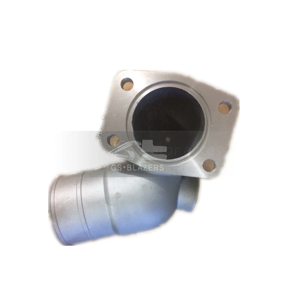 For 2037825 2052673 Hitachi ZX200-3 210-3 230 240-3 250-3 270-3 EFI Hydraulic Pump Rear Cover Oil Inlet Aluminum Pipe Elbow
