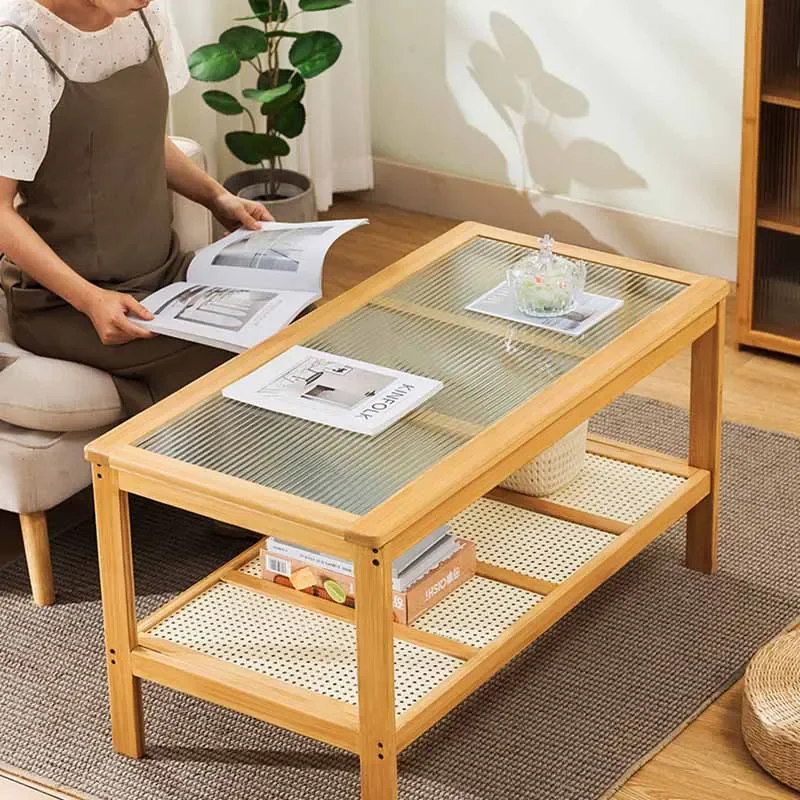Aesthetic Room Furniture Side Table Wooden Corner Table Simple Modern Coffee Dining Tv Night Service Stolik Kawowy Nordic Middle
