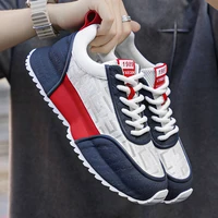 Sneakers Chunky Dad All Black, respirantes, en mesh et cuir, plateforme, antidérapantes, chaussures de sport décontractées pour streetwear 5