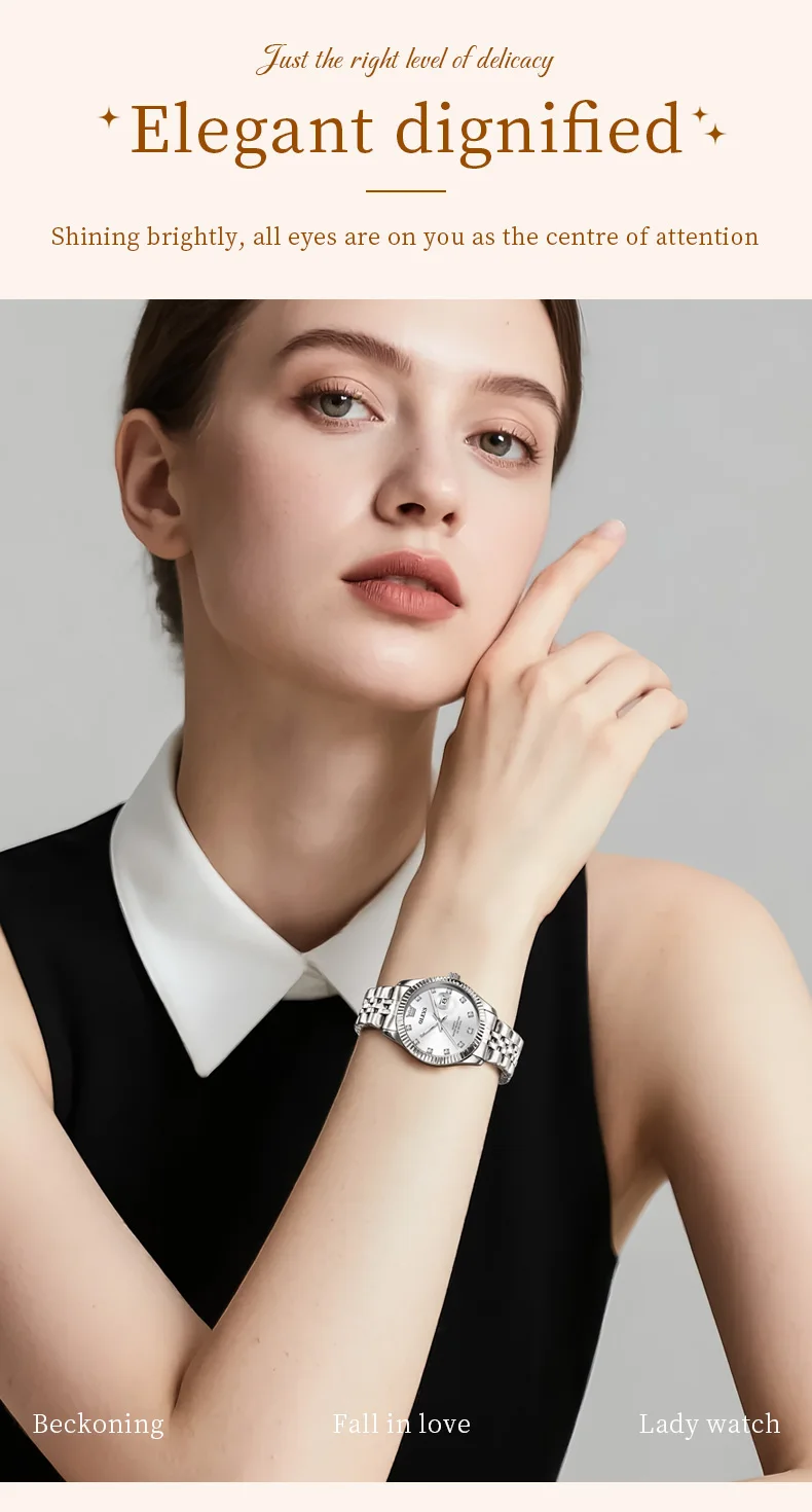 OLEVS 3705 Orologio da donna - Dettaglio impermeabilità