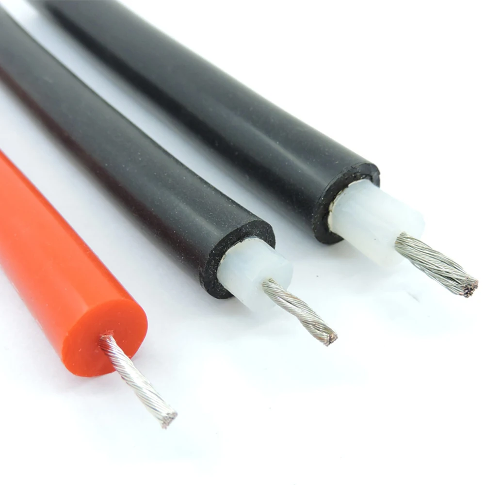 AGG-Cable eléctrico de alta tensión para coche, Cable de encendido de alta  temperatura de CC, antiavería, 50KV, 70KV, 1mm, 2/2,5/4 cables cuadrados -  AliExpress Luces e iluminación