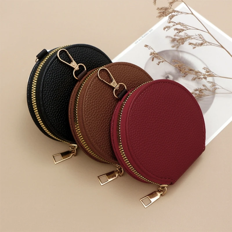 Zipper Coin Purse Multifunctional Key Bag Storage Case Keychain Travel Bag Pendant Accessories Portable Pouch For Women