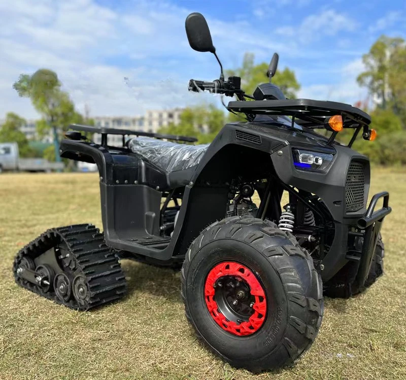 New Different Design atv Snowmobile Snowscoot Ski Tracked Snow Vehicle For Sale