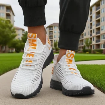 جديد وصول الرجال تنفس شبكة احذية الجري 2025 أحذية رياضية خفيفة الوزن أنيقة أحذية رياضية غير رسمية أحذية رياضية الرجال 5