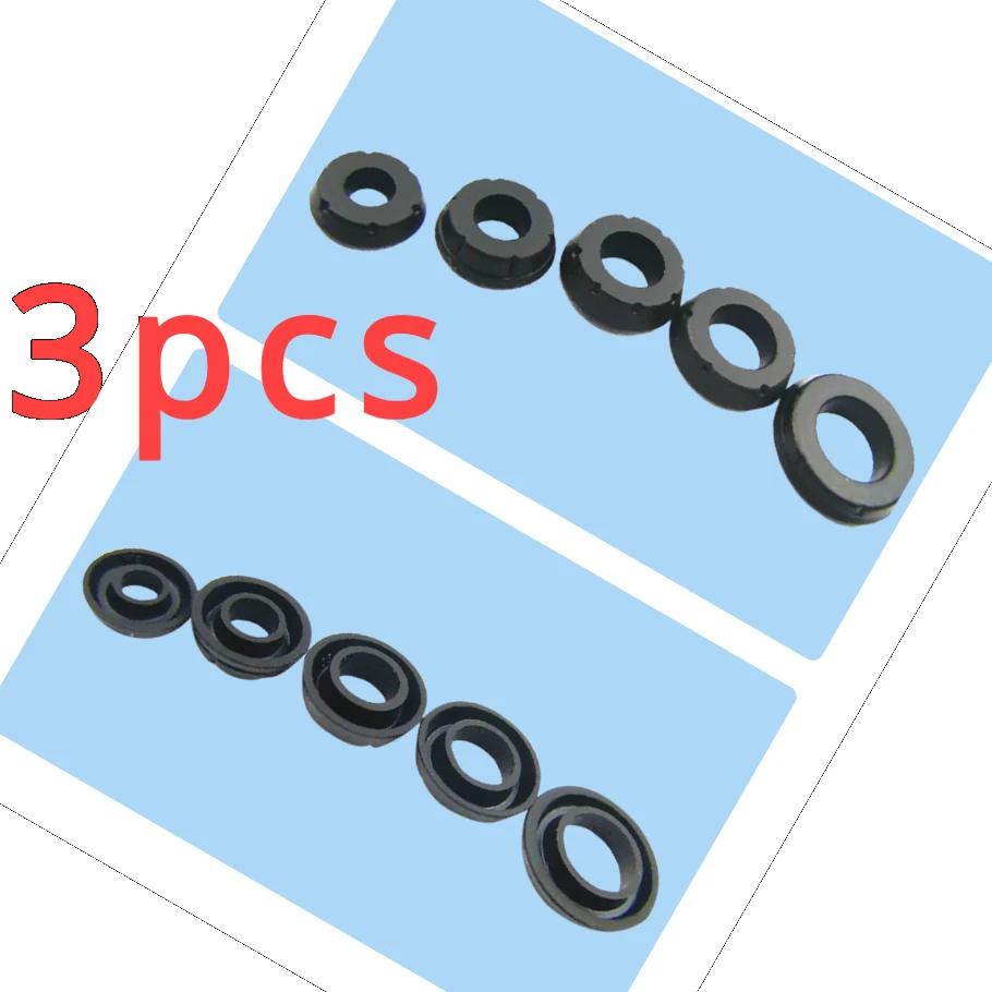 Rcycle Car Brake Pump Piston Seal Front and Rear Leather Bowl Repair Kit 3pcs Motorcycle car repair accessories