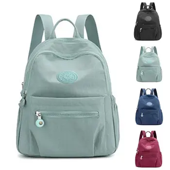 Casual Large Capacity Shoulder Bag Student Waterproof Lightweight Mini Rucksack Wear-resistant Small Backpack Travel 1