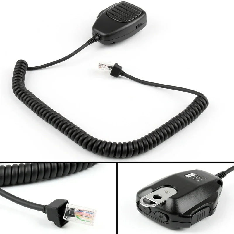 Hm-118N Altoparlante Portatile A 8 Pin Ptt Mic Microfono Per Icom Ic-706 Ic-2000/H Ic-F1721 Ic-7000 Ic-V8000 Ic-Fr3000 Ic-Fr4000 Radio
