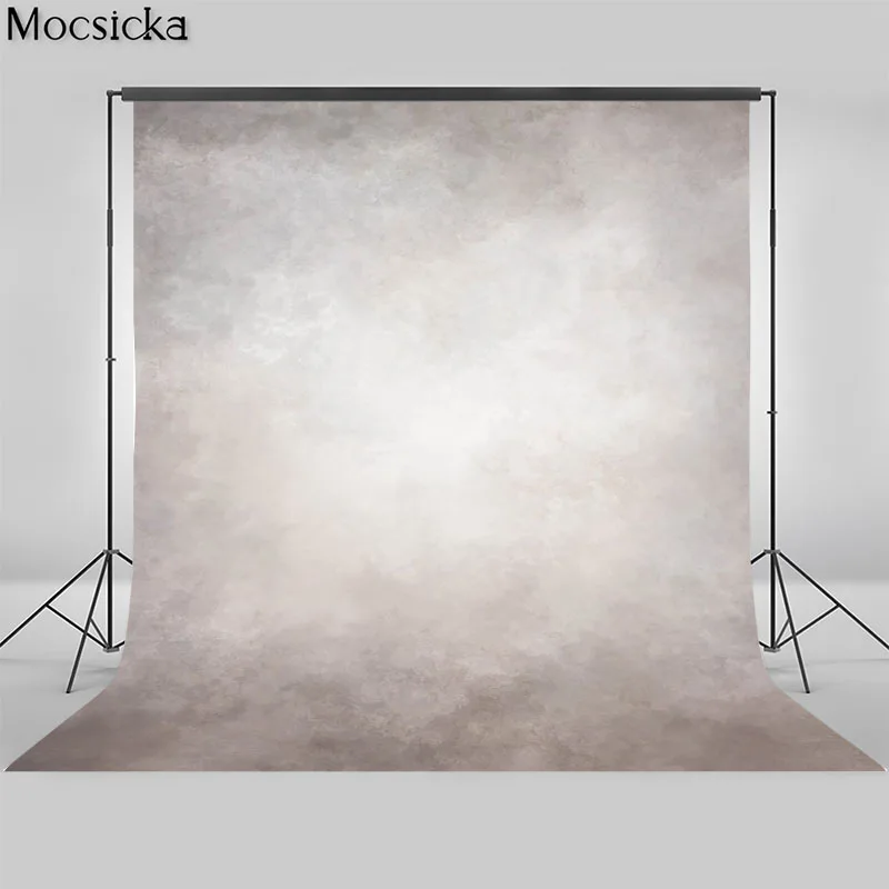 

Light Gray Abstract Backdrop Vintage Portrait Texture Photography Background Professional Photographic Studio Photo Props