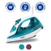 Sonifer Steam Iron 1600W Fast Heating 160ml Water Tank Travel Iron Upright Steam Adjustable Steam Self-Cleaning Ceramic Soleplat 1