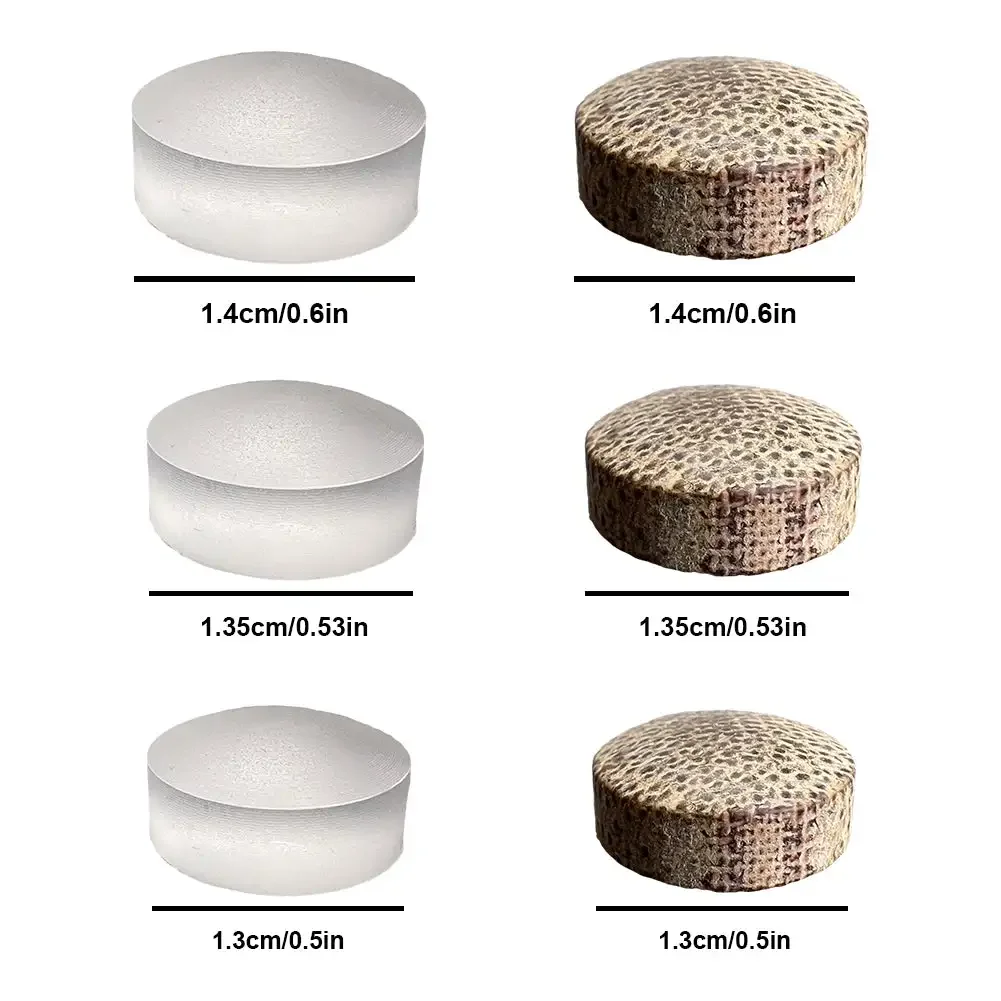 5Pcs 13/13.5/14MM Billiard Pool Cue Tip Portable Strong Hardness Cue Parts Snooker Cue Tip