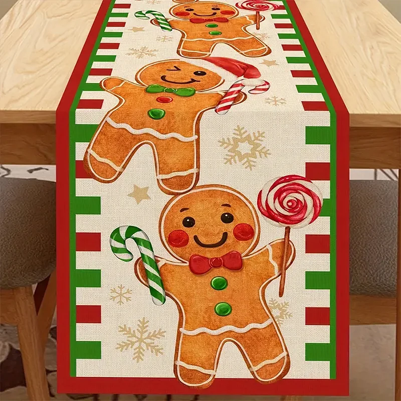Table runner Christmas decoration for home table desk Dia De Muertos