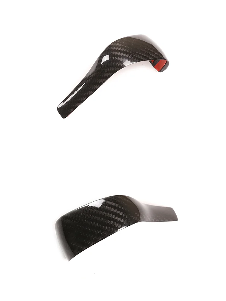 Mittel konsole Schaltknauf Kopf bedeckung Trimm aufkleber Innen auto  Zubehör für Fahrzeuge für Cayenne 2008-2014 Kohle faser