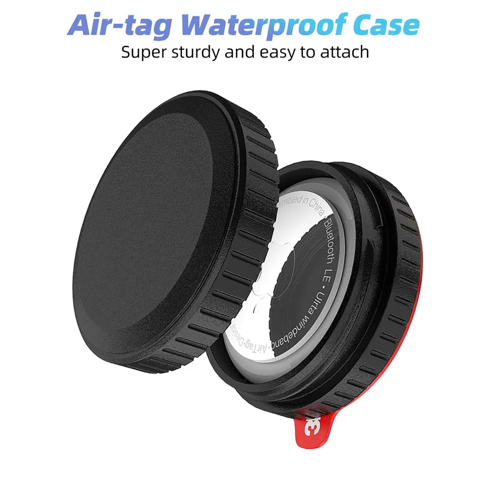 IP68 Waterproof Shockproof Protective Case for Apple AirTag GPS Tracker Holder Cover for Pet Collar Wallet Bike Keys Luggage Accessories