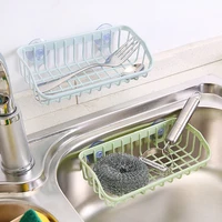 Multifunctional Durable Suction Cup Dishwashing Sponge Holder Hanging Storage Rack Drain Rack Sink Shelf Kitchen Accessories 3