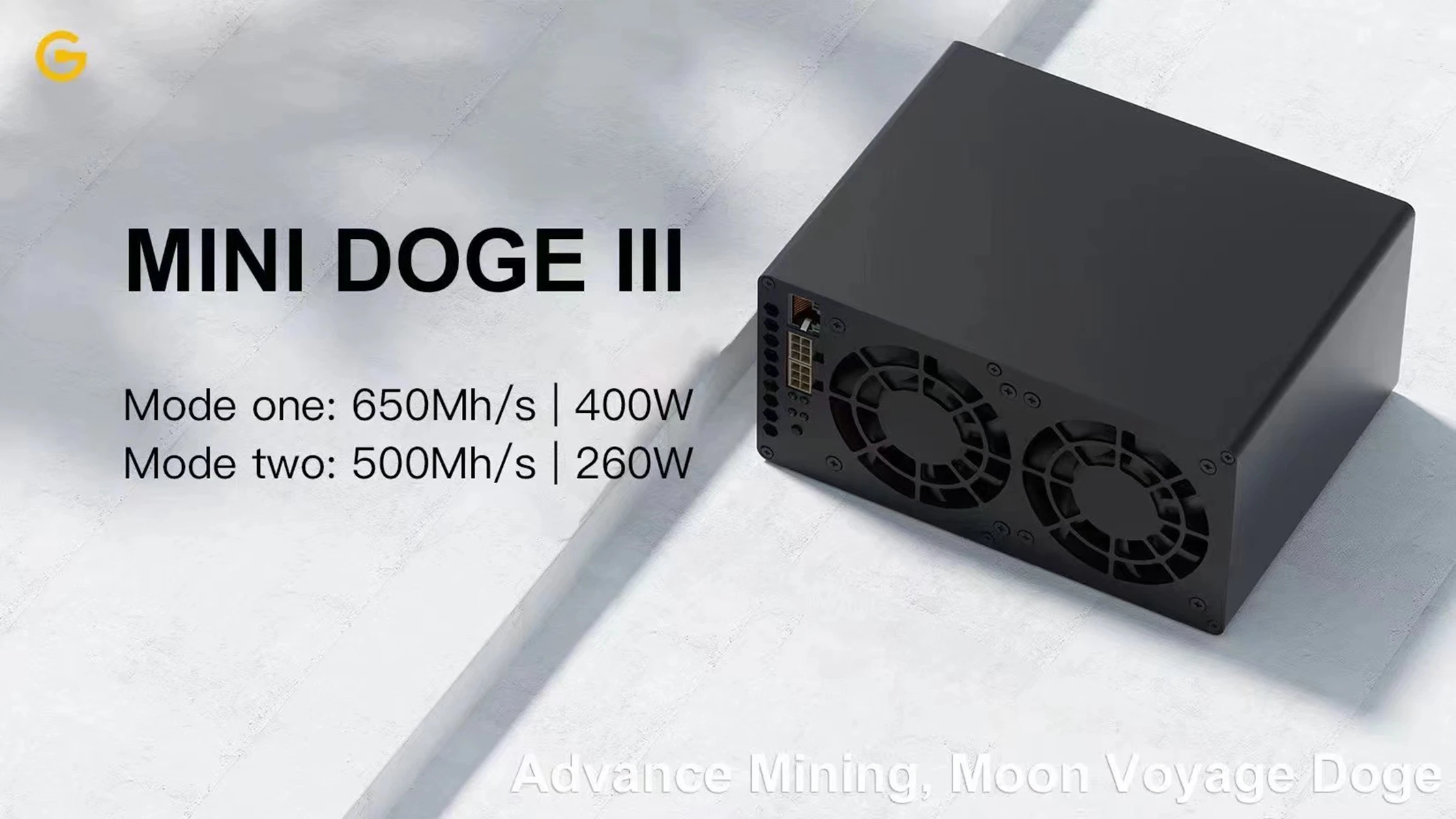 Goldshell Mini Doge III /Plus 700Mh/800Mh Dogecoin/Ltc Crypto Machine with  Power Supply - AliExpress