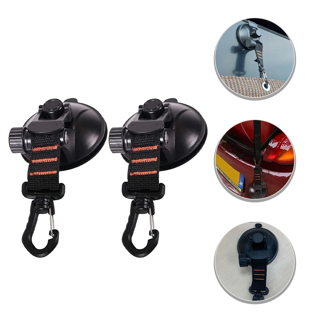 

2pcs Suction Cup Hook Outdoor Travel Suction Cup Bathroom Bedroom Shower Hanger
