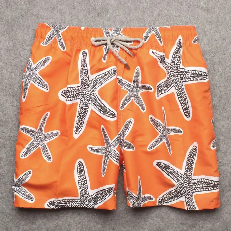 High Quality Men Floral Board Shorts Flowers Printed Swimwear Vintage Retro Daisy Beach Surfing VIlebreQUINS Mesh Swim Trunks