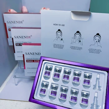Korean skincare AQUA facial care salon essence set - Hyaluronic acid and VC moisturizing and hydrating beauty essence liquid