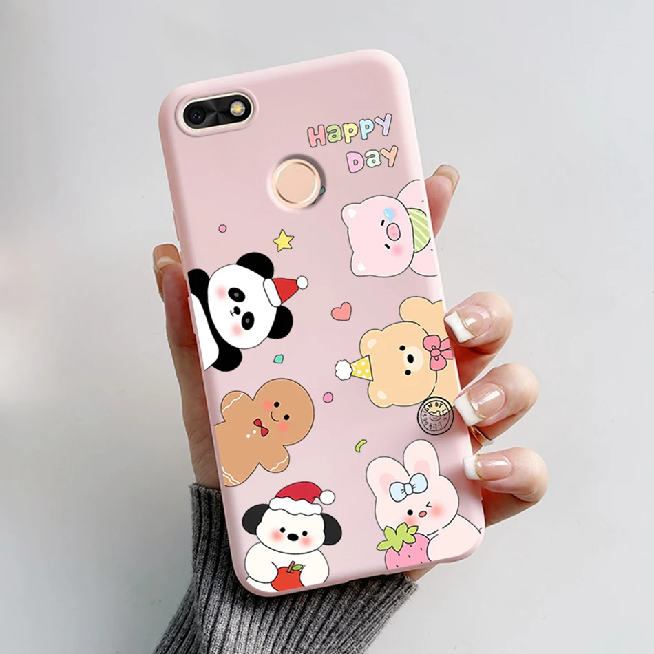 Cartoon Silicone Back Cover Case
