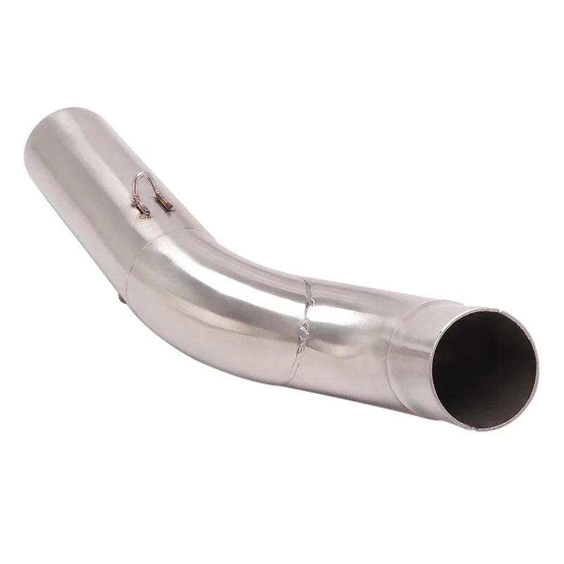 Motorcycle Exhaust Middle Link Pipe Moto Muffler Modify Escape Connect Tube 51mm For Triumph Street Triple 765 S R RS 2017-2021 - Image 5