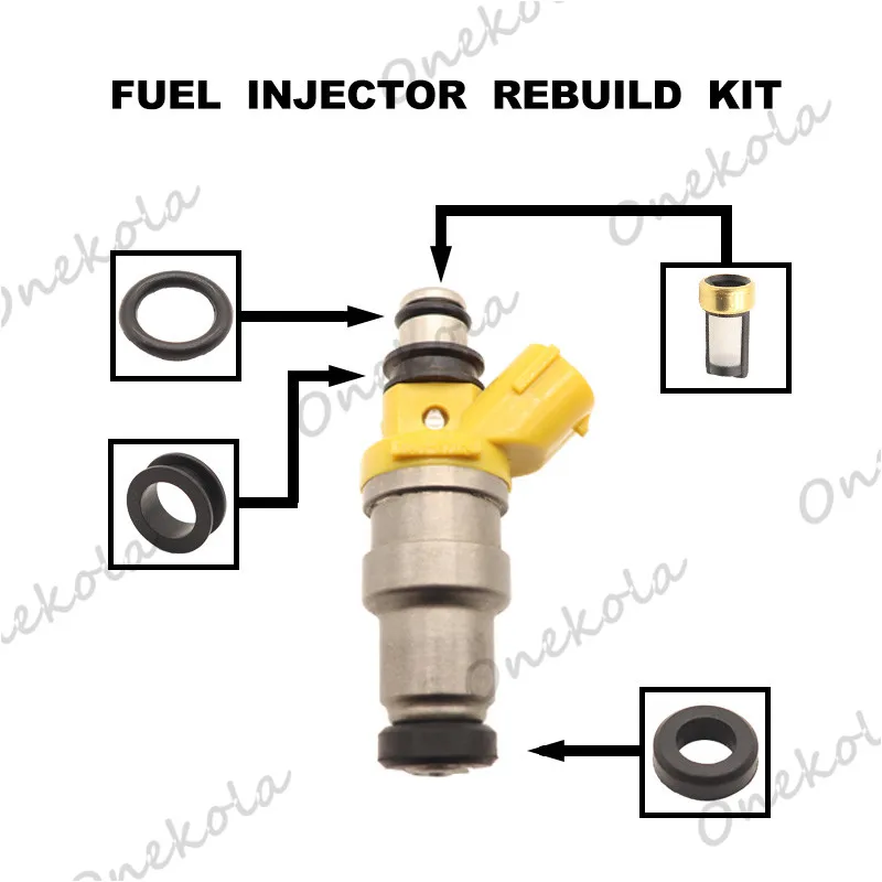 Fuel Injector Repair Kit Orings Filters For Toyota Corolla Supra Mr2 1001-87650