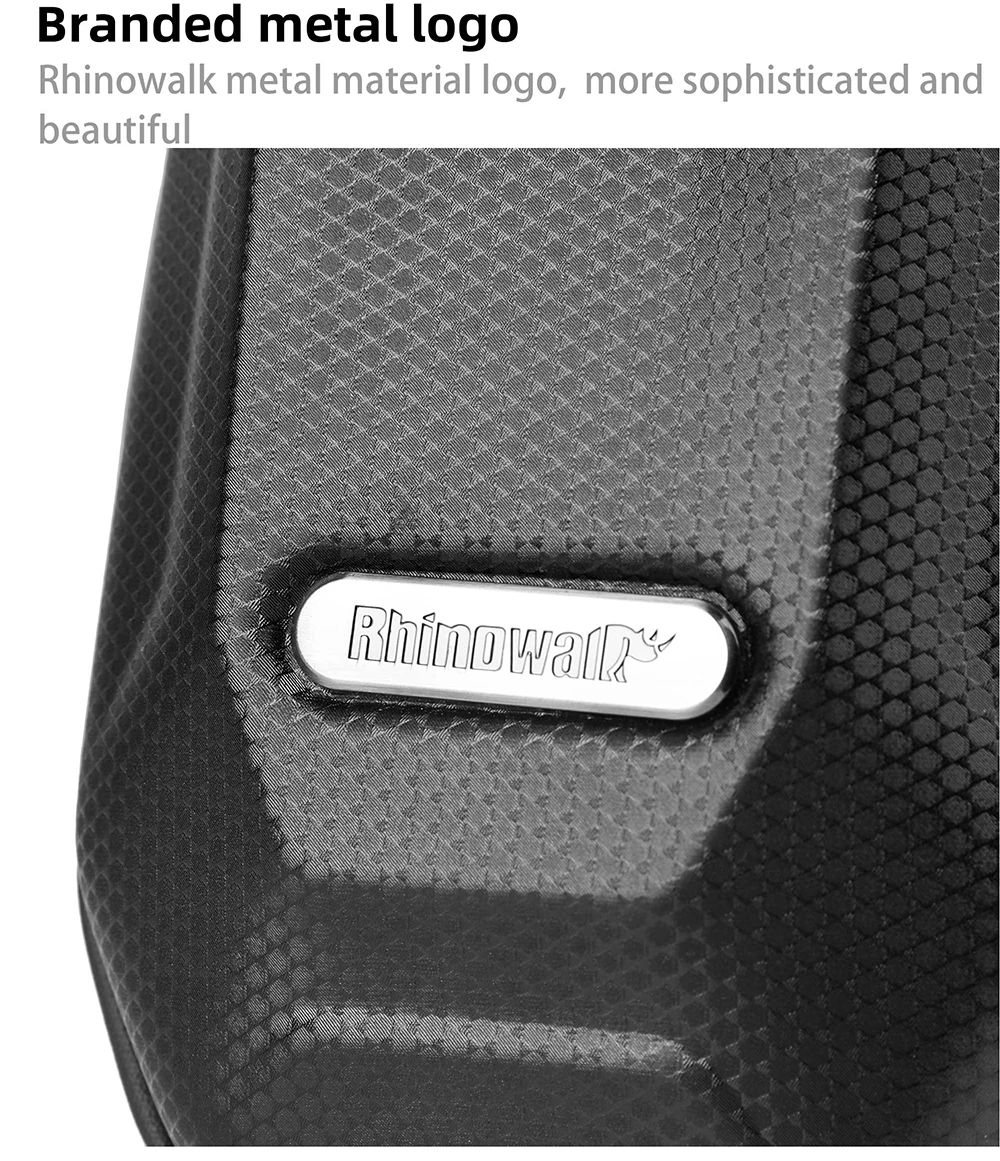 Rhinowalk Elektroroller-Fronttasche, Lenker, wasserabweisend, Schnellverschluss, 4 l, EVA, große Kapazität, universell für Xiaomi-Roller – Detail 21