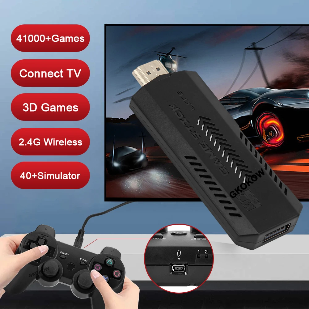 X2 PLUS   ƽ, 4K HD , 2.4G   Ʈѷ, ִ 41000  , 64GB, 128GB Ʈ , PSP PS1 FC