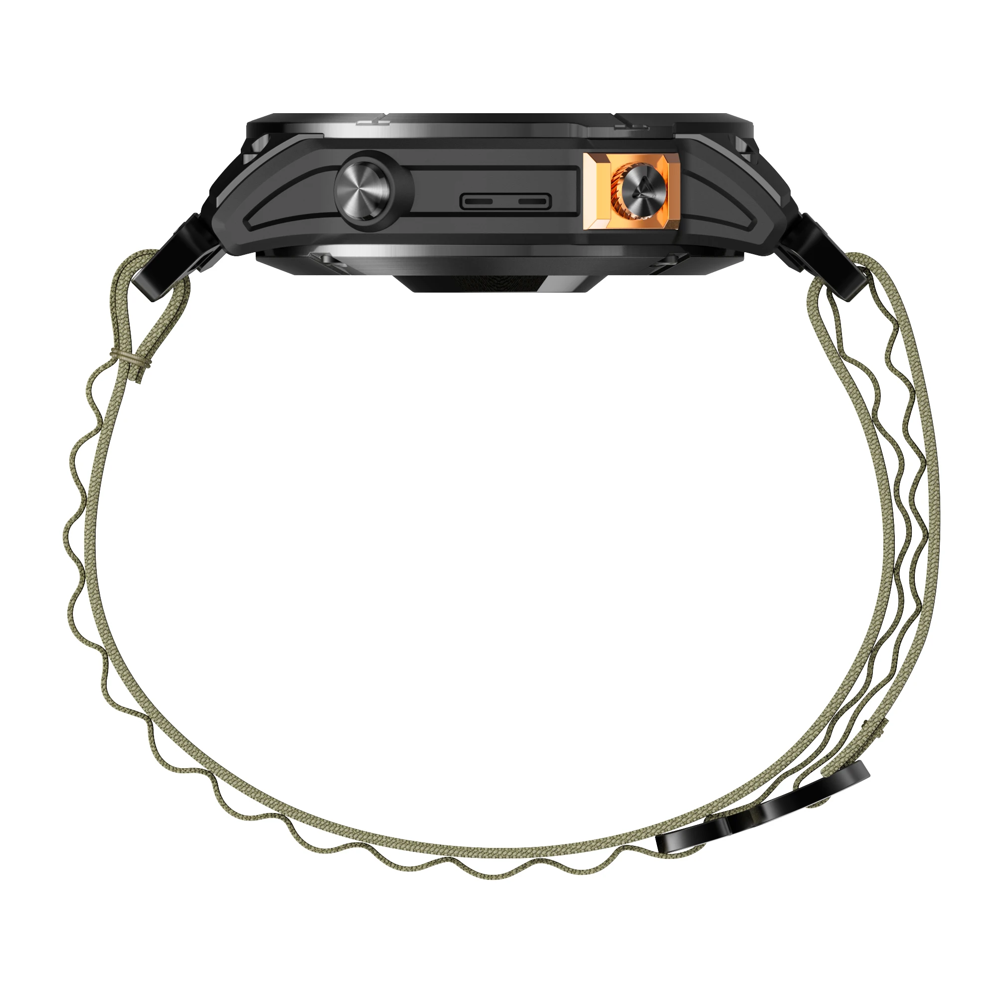 Durable QuickFit Outdoor Sports Nylon Watch Band - 22mm/26mm