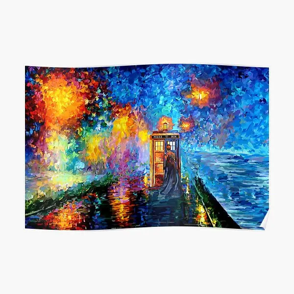 

Mysterious Man At Beautiful Rainbow Plac Poster Print Room Vintage Funny Mural Wall Decoration Art Picture Decor No Frame