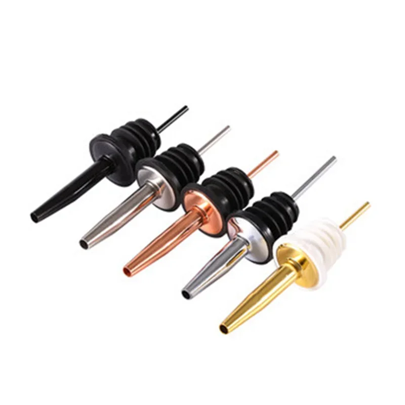 Bottle Nozzle Pourer Oil/ Mouth with Bottle Stopper Cork Wine Bottle Red Dry Pot Plug Olive Dispenser Bar Accessories Home Bars