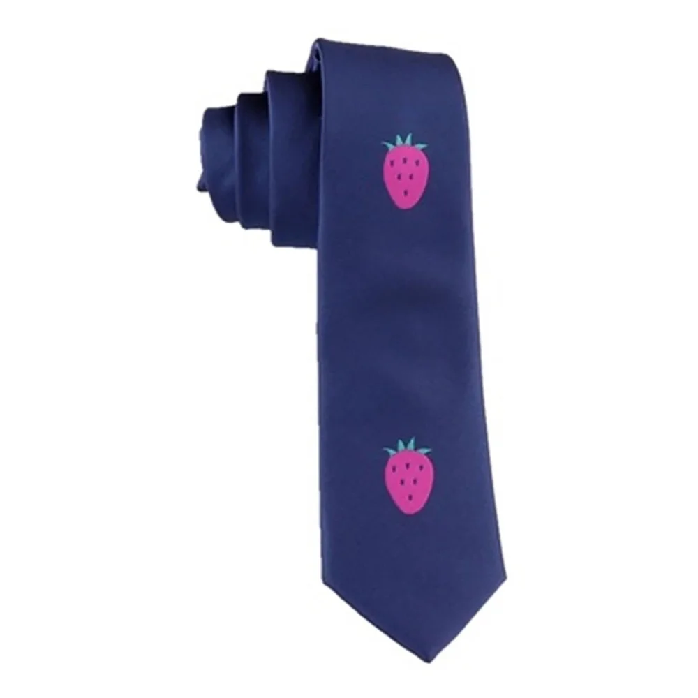 Anime JoJo's Bizarre Adventure Fugo Pannacotta Kira neck tie small strawberry adult cosplay accessory costumes props Halloween