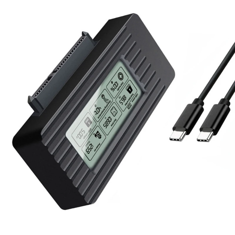 Hard Adapter Enclosure USB3.1 2.5/3.5Inch Digital Display Cable