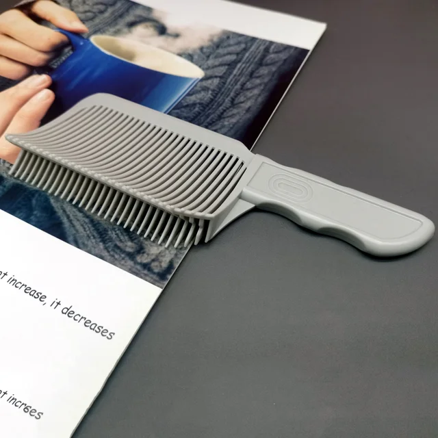 1/3Pcs Barber Hair Comb Kit Flat Top Hair Cutting Fading Stying Men Fade Brush Adjustable Headband Salon Hair Tool Accessories 6