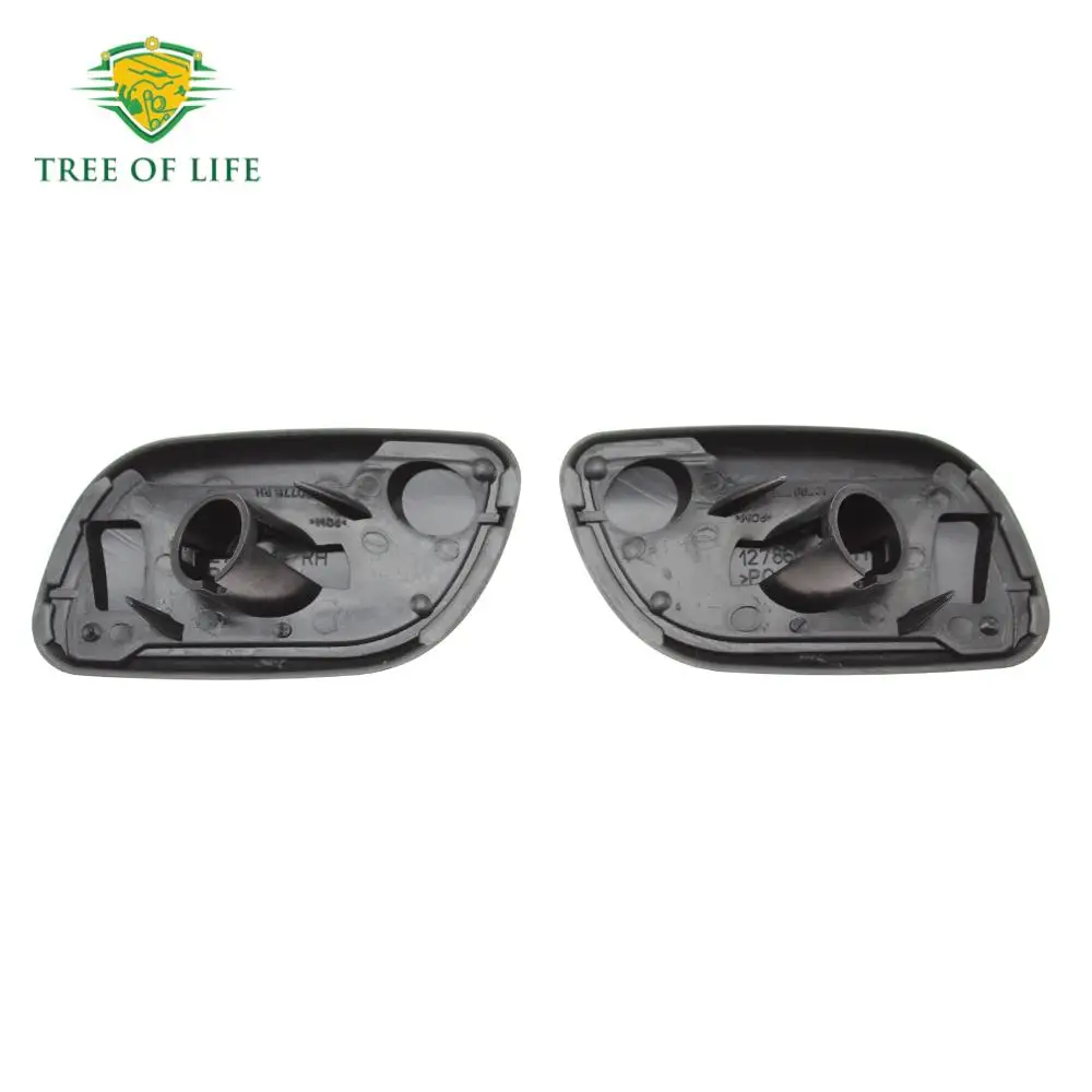 Front Headlight Washer Nozzle Cover Headlamp Water Spray Jet Cap For SAAB 9-3 93 2003-2011 car headlight washer nozzle cover