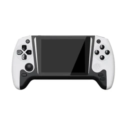 Compact Retro Handheld Gaming Console with 500 Built - in Games and TV Connectivity (White)