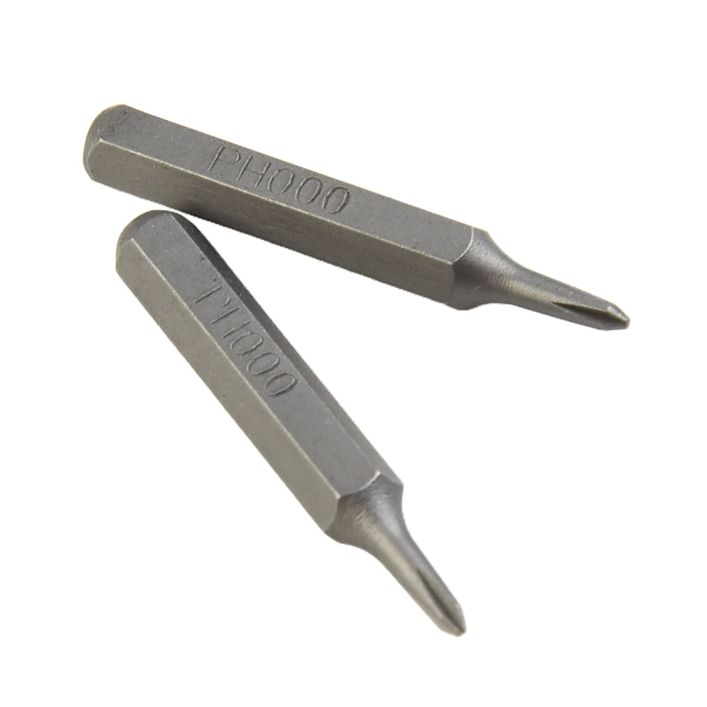 H4×28mm Kreuzschraubendreher-Bits PH0000 PH000 PH00 PH0 PH1 PH2 4mm Sechskantschaft DIY Handwerkzeug Kreuzschlitzschraubendreher Bohrer Bits – Detail 8