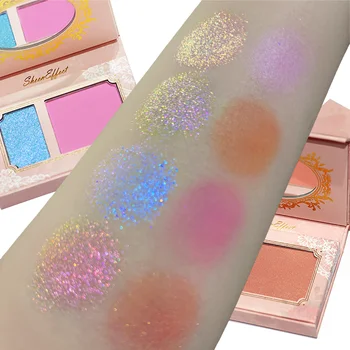 Sheeneffect Original High-end Makeup Eyeshadow Glow Shimmer Highlighter Blush Cosmetic