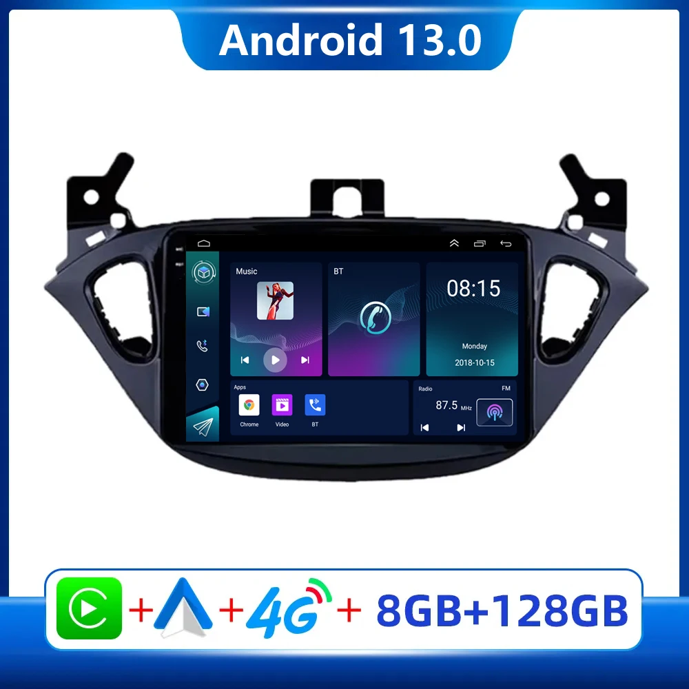 

Android 13 GPS Navi Screen for Opel Corsa E 2014 2015 - 2019 Wireless Carplay Car Multimedia Player Radio Audio Stereo BT DSP