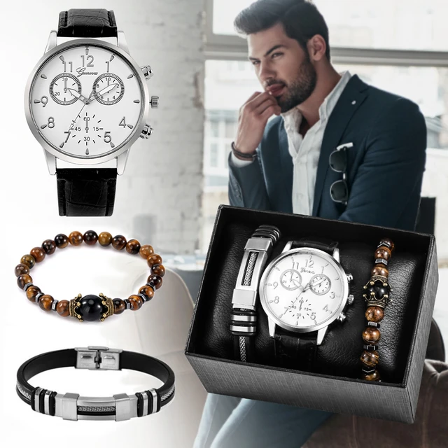 A Stylish Man's Guide to Wearing A Watch With Bracelets